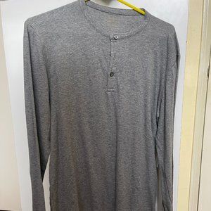 Banana Republic Gray Henley